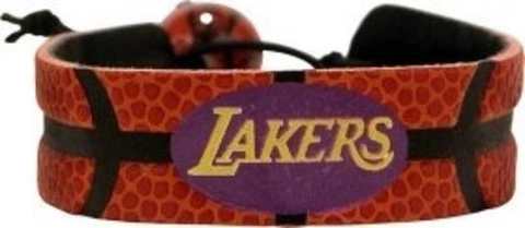 Los Angeles Lakers Classic Basketball Bracelet [NEW] NBA Jewelry Necklace Wrist Cover