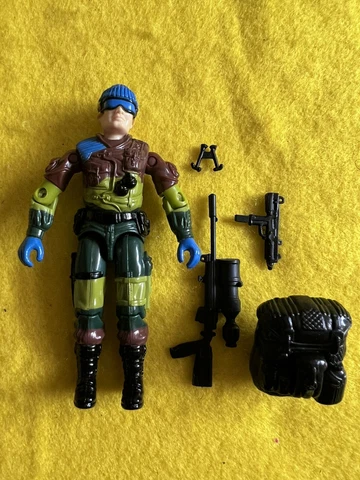 GI JOE LOW LIGHT Sgt. Slaughters Marauders Low Light Complete  1989 NICE! Cover