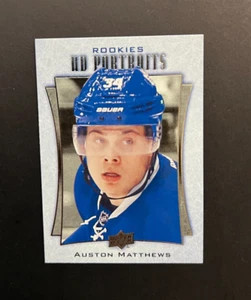 2016-17 Upper Deck Auston Matthews #P-110 Rookie Portraits RC - Bild 1 von 2