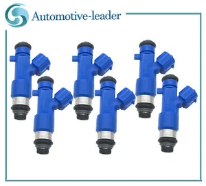 16600-38B0A 6Pcs Fuel Injectors For Nissan GT-R 2009-2020 3.8L V6 Turbo - Picture 1 of 6