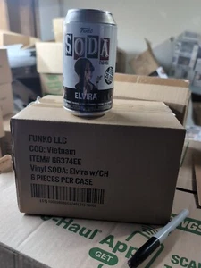 Funko Soda Elvira Entertainment Earth Exclusive Sealed Shot At Chase LE 20,000 - Picture 1 of 1