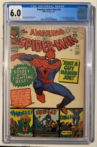 Amazing Spider-Man #38 - CGC 6.0 , FN (Marvel 1966) - Imagen 1 de 3