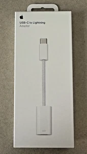 APPLE USB-C to Lightning Adapter Genuine A2868 BRAND NEW - FAST SHIP MUQX3AM/A - Imagen 1 de 6