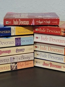 Lot of 11 Jude Deveraux Historical Romance Fiction Novels • All Paperback - Picture 1 of 2