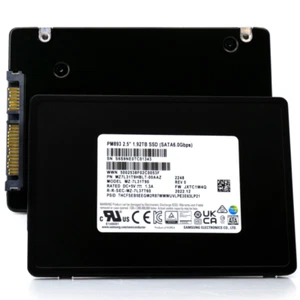 Samsung PM893 1.92TB MZ7L31T9HBLT 00AAZ 7L31T90 NAS SATA III 6Gb/s 2.5" SSD - Picture 1 of 5
