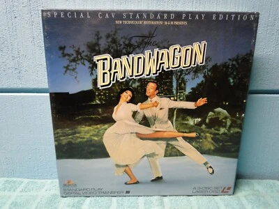 The Band Wagon Special CAV Standard Play Laserdisc 3 Disc Set XTRA LDs SHIP FREE Foto 1 de 3