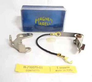 CONTATTI FIAT 1100 D / H PRIMULA PUNTINE SPINTEROGENO 71007001 MARELLI ORIGINALI - Imagen 1 de 1