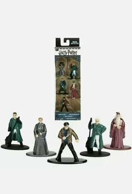 Paquete de 5 figuras fundidas a presión "NUEVO" Nano Metalfigs Harry Potter Foto 1 de 4