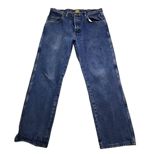 Cabela's Denim Jeans Mens 34 x 30 905099D Outdoor Work Wear 100% Cotton - Picture 1 of 12