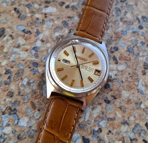 Vintage Citizen Crystal Seven Custom 27 Jewels Automatic January 1968 Kanji - Picture 1 of 11
