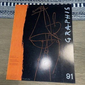 GRAPHIS 91, 1960 Spotlighting Marino Marini, dänisches landwirtschaftliches Marketingbrett - Bild 1 von 6