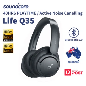 Soundcore Life Q35 Anker Wireless Headphone Bluetooth Over-Ear Headset Stereo - Picture 1 of 10