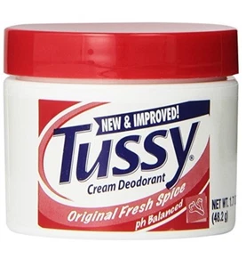 Tussy Deodorant Cream, Original - 1.7 Oz + Eyebrow Trimmer - Picture 1 of 2