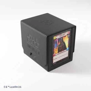 [TMS] GAMEGENIC STAR WARS UNLIMITED DECK POD - DECK BOX - BLACK - Picture 1 of 1