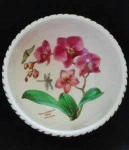 Portmeirion Exotic Botanic Garden 5.5 Inch Fruit Bowl Orchid Phalaenopsis vgc - Picture 1 of 1