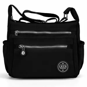 Borsa a mano da donna impermeabile messenger tracolla borsa a tracolla borsa US - Foto 1 di 15