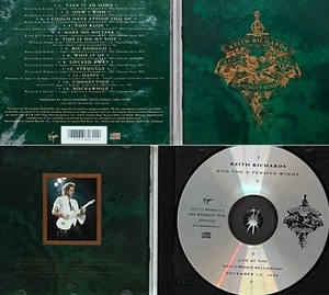 ROLLNG STONES - KEITH RICHARDS &...WINOS *VG+* "LIVE@PALLADIUM " 1988 US CD - Picture 1 of 1