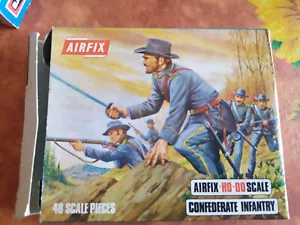 Confederate Infantry airfix 1/72 senza scatola - Foto 1 di 2