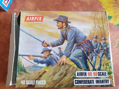 Confederate Infantry airfix 1/72 senza scatola sfusi - Immagine 1 di 2