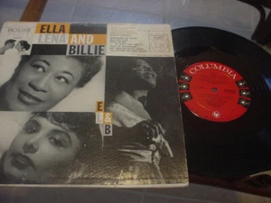 ELLA, LENA AND BILLIE el&b, vg+ 10" lp on COLUMBIA 1954 - Imagen 1 de 1