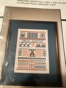 canterbury designs cd-16 cross stitch Newborn - Picture 1 of 6