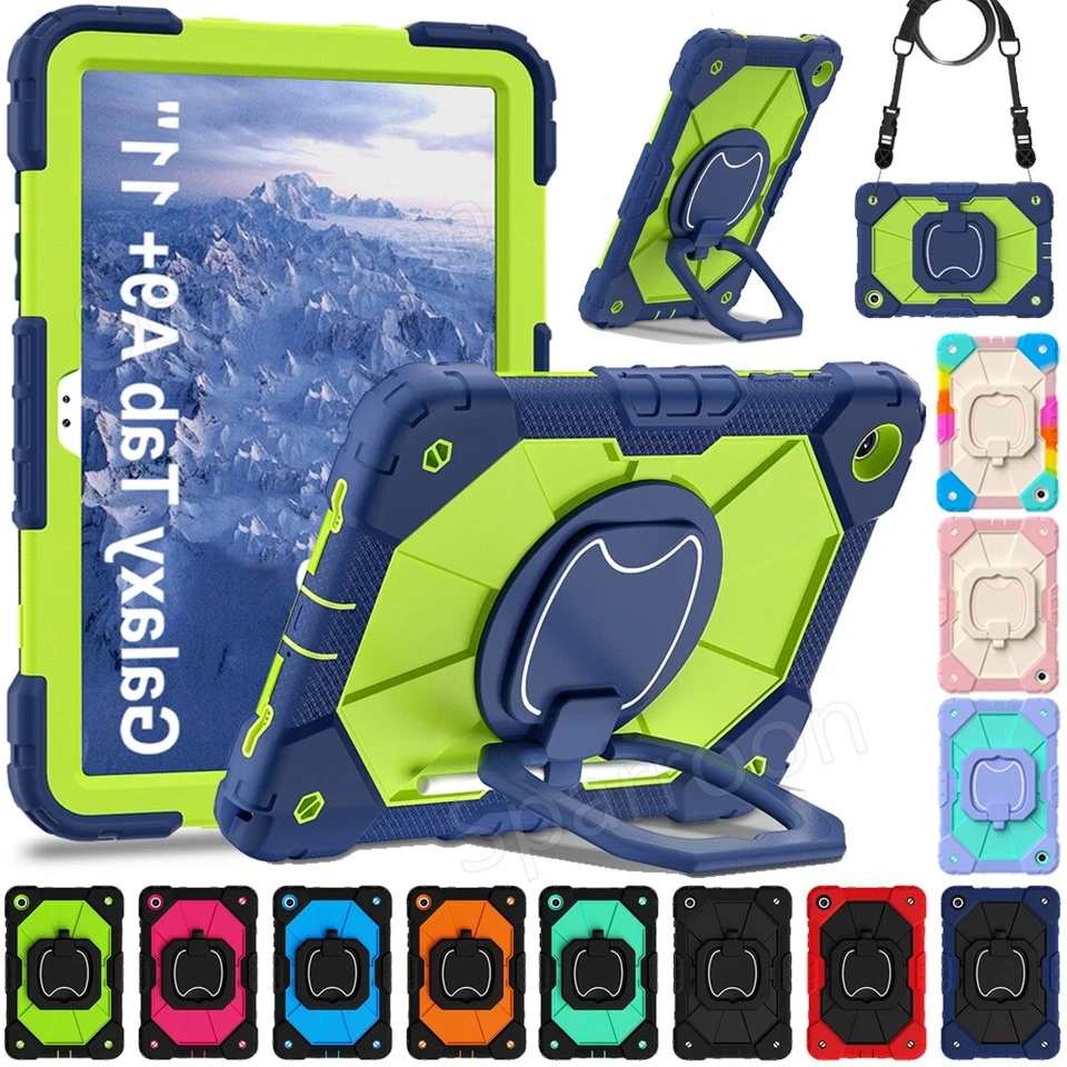 Funda protectora con soporte a prueba de golpes para tablet Samsung Galaxy Tab A7 Lite A8 A9 A9 Plus Foto 1 de 4