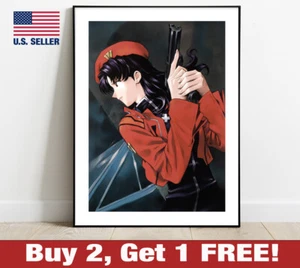 Neon Genesis Evangelion Misato Katsuragi 18" x 24" Anime Poster Print Yoshiyuki2 - Picture 1 of 3