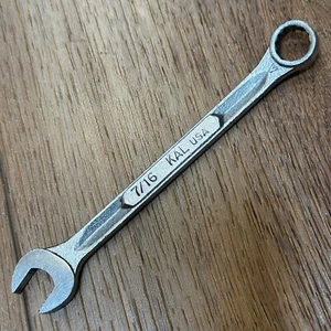 KAL Tools 7/16'' Combination Wrench USA 12pt 5.5" Long - Picture 1 of 6