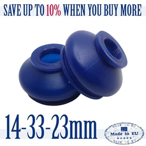 2 X UNIVERSAL Dust Boot Silicone 14 33 23 Track Rod End and Ball Joint Boot Blue - Picture 1 of 4