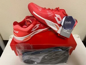 Women’s Lotto Mirage 100 Speed Tennis Shoes Red/White - Picture 1 of 3