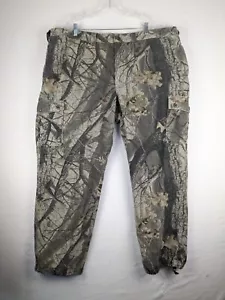 Woolrich Realtree Hardwoods Quiet Camo Hunting Pant Mens 2XL Saddle Cloth Cotton - Picture 1 of 7