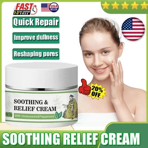 Beruhigende & Lindernde Creme Natürliche Kräutercreme Sanft Sofort Beruhigend und Reparatur. - Bild 1 von 19