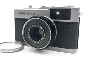 Red Flag OK [MINT] Olympus Trip 35 Point & Shoot 35mm Film Camera From Japan - Picture 1 of 13