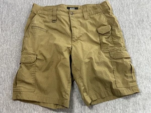 5.11 Tactical Shorts Mens 34 Khaki ABR Pro 11" Cargo Utility Pockets Outdoor - Picture 1 of 13
