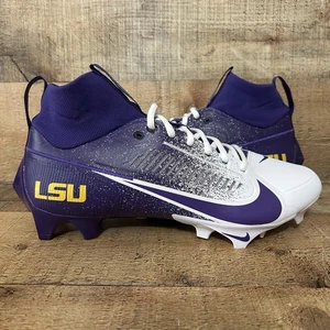 Nike Vapor Edge 360 Pro LSU Tigers PE Football Cleats Men’s 10 Wide FJ6381-500 - Picture 1 of 14