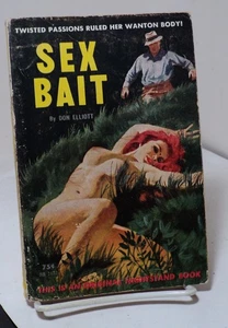 Sex Bait by Don Elliott -  Nightstand NB1638 -- 1965 - Picture 1 of 2