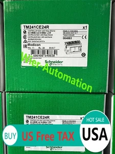 Für Schneider TM241CE24R SPS-Modul Brandneu im Karton Kostenloser schneller Versand #LD - Bild 1 von 1