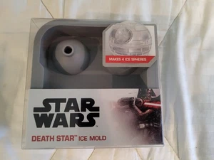 STAR WARS DEATH STAR ICE MOLD, MAKES 4 ICE SPHERES!!! NEW & SEALED! - Picture 1 of 2