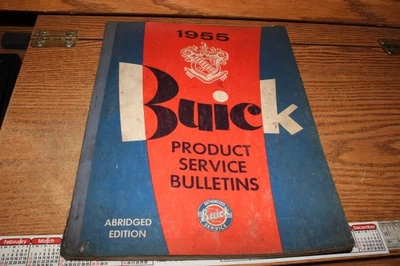 Vintage 1955 Buick Product Service Bulletins Genuine GM Publication - Image 1 of 4