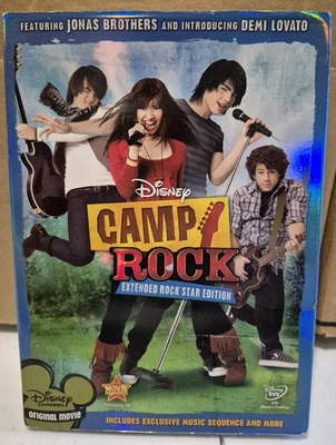 Camp Rock (Extended Rock Star Edition) (DVD, 2008) with slip cover Foto 1 de 4