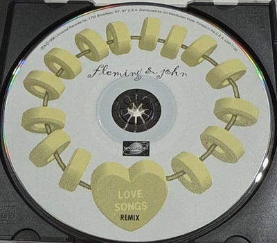 UNRELEASED RADIO REMIX of “Love Songs” Fleming & John 1996 Universal CD Single! - Image 1 of 4