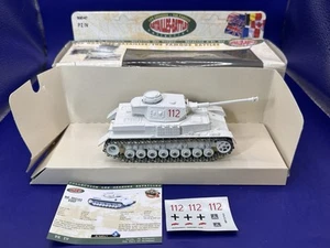 Solido Verem W Box Winter Camouflage Metal WWII Tank German Panzer IV Char 1/50 - Foto 1 di 18
