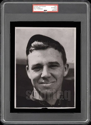VETERAN STAR! 1914 White Sox RAY SCHALK By Paul Thompson PSA/DNA Type 1 Photo - Image 1 of 3