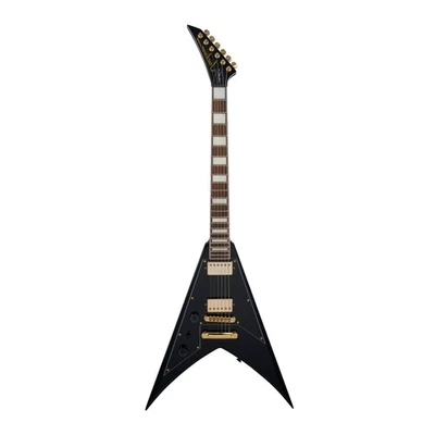 Jackson X Series Scott Ian King V KVXT 6 String Gloss Black Electric Guitar - Image 1 of 4