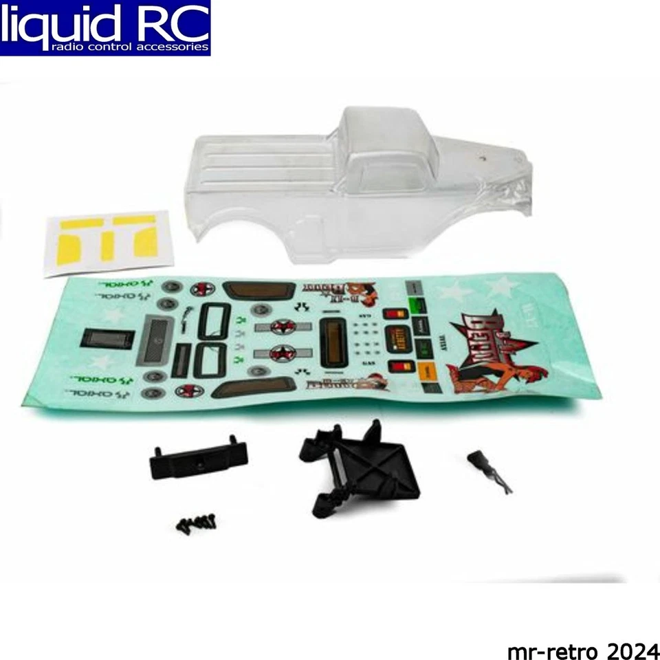 Axial Racing 200003 B-17 Betty Body Clear & Precut: SCX24 - Image 1 of 1