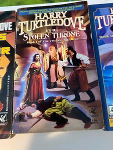 Lote de bolsillo vintage #292 trono robado Harry Turtledove novela SF - Imagen 1 de 1