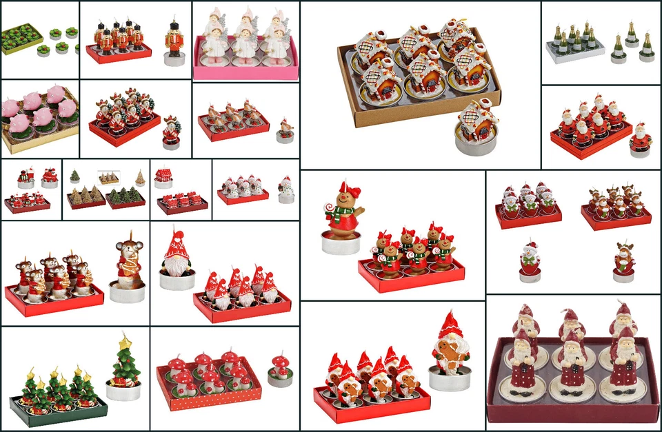 Teelichter Motivteelichter Weihnachten Silvester Neujahr Winter Nikolaus - Bild 1 von 1