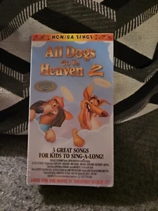 All Dogs Go To Heaven 2-Sing A Long (VHS) - Picture 1 of 4