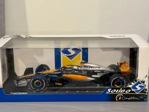 SOLIDO 1:18 SCALE MCLAREN MCL60 LANDO NORRIS BRITISH GRAND PRIX - Picture 1 of 2