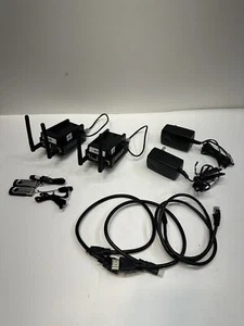 Teradek Cube 255 Encoder Kit set Of 2 w AC Adapter & Case - Stream Video - Picture 1 of 15